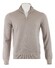 Gran Sasso Soft Merino Half Zip Pullover Dove Turtle