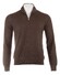 Gran Sasso Soft Merino Half Zip Trui Bruin