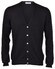 Gran Sasso Uni Button Extrafine Merino Wool Cardigan Black