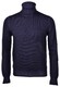 Gran Sasso Vintage Roll Neck Extrafine Merino Pullover Dark Evening Blue