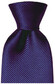 Hemley Smooth Uni Silk Tie Royal Blue