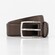 Hiltl Uni Leather Belt Dark Brown Melange