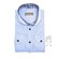 John Miller Bold Check Collar Tailored Fit Shirt Light Blue