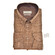 John Miller Canvas Design Check Button-down Tailored Overhemd Bruin