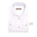 John Miller Dot Contrast Collar Tailored Fit Overhemd Wit