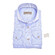 John Miller Dot Contrast Collar Tailored Fit Shirt Light Blue