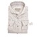 John Miller Herringbone Check Cutaway Tailored Fit Overhemd Licht Bruin