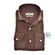 John Miller Linen Schiller Collar Tailored Shirt Brown