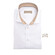 John Miller Non-Iron Fine-Structure Collar Contrast Shirt White