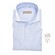 John Miller Refined Fine Check Shirt Light Blue