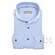 John Miller Slim Hyperstretch Uni Overhemd Licht Blauw