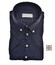John Miller Tailored Fit Button Down Short Sleeve Hyperstretch Polo Donker Blauw