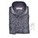 John Miller Tailored Petal Pattern Shirt Dark Evening Blue