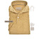 John Miller Terry Cloth Cutaway Slim Fit Casual Poloshirt Light Brown