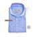 John Miller Tricot Cutaway Slim Casual Poloshirt Mid Blue