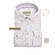 John Miller Tricot Piqué Button-Down Slim Fit Casual Poloshirt Light Grey