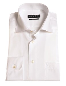 Ledûb Dress-Shirt Two-Ply Overhemd Wit