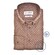 Ledûb Elegant Vintage Style Fine Flanel Shirt Mid Brown