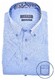 Ledûb Linen-Cotton Blend Faschion Collar Shirt Light Blue