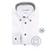 Ledûb Refined Stylish Flower Accent Shirt White