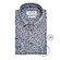 Ledûb Stylish Flower Print Shirt Dark Evening Blue