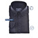 Ledûb Uni Tricot Stretch Polo Button-Down Modern Fit Overhemd Donker Blauw