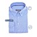 Ledûb Uni Tricot Stretch Polo Button-Down Modern Fit Shirt Mid Blue