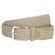 Lindenmann Braided Belt Suede Endings Belt Sand