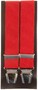 Lindenmann Plain Suspenders Suspenders Red