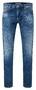 MAC Greg Tapered Organic Denimflexx Jeans Mid Blue Vintage Wash