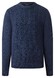 Maerz Cable Knit Extrafine Merino Garment Dye Trui Navy