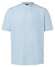 Maerz Katoen Linnen Uni Short Sleeve Overhemd Fresh Aqua