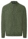 Maerz Meirno Extrafine Check Knit Zip Vest Moss Carpet