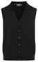 Maerz Merino Superwash Buttons Gilet Zwart