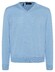 Maerz Merino Superwash Extra Long Sleeve Pullover Dyson Blue