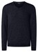 Maerz Modern Merino Extrafine V-Neck Pullover Navy