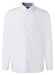 Maerz Modern Shark Collar Uni Poplin Shirt Pure White