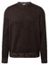 Maerz Rich Subtle Texture Knit Merino Extrafine Pullover Field Brown