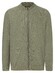 Maerz Stripe Knit Zip Cardigan Cotton Linen Mix Cardigan Moss Carpet