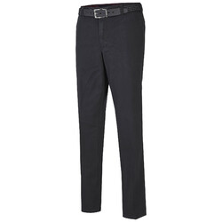 MENS Madrid Comfort-Fit Flat-Front Xtend Jeans Jeans Zwart