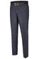 MENS Madrid Dikke Wollen Pantalon Broek Blauw Melange