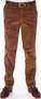 MENS Stretch Corduroy Madrid Ribbroek Midden Bruin