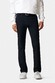 Meyer Bonn Active Jersey Look Flat-Front Chino Broek Navy