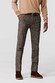 Meyer Exclusive Wool Blend Flannel Check Broek Dark Cappuccino