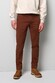 Meyer M5 Chino Organic Cotton Comfort Stretch Micro Texture Broek Dark Copper