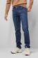 Meyer M5 Slim 5-Pocket Cross Hedge Denim Jeans Dark Blue Stone Used