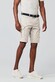 Meyer Modern B-Orlando Cargo Two Way Stretch Bermuda Licht Beige