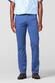 Meyer Roma Fine Uni Color Ultralight Cotton Texture Two-Way Stretch Broek Blauw