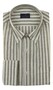 Paul & Shark Cotton Poplin Linen Look Shirt Shirt White-Green
