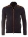 Paul & Shark Wool & Cashmere Ribbed Full Zip Cardigan Navy